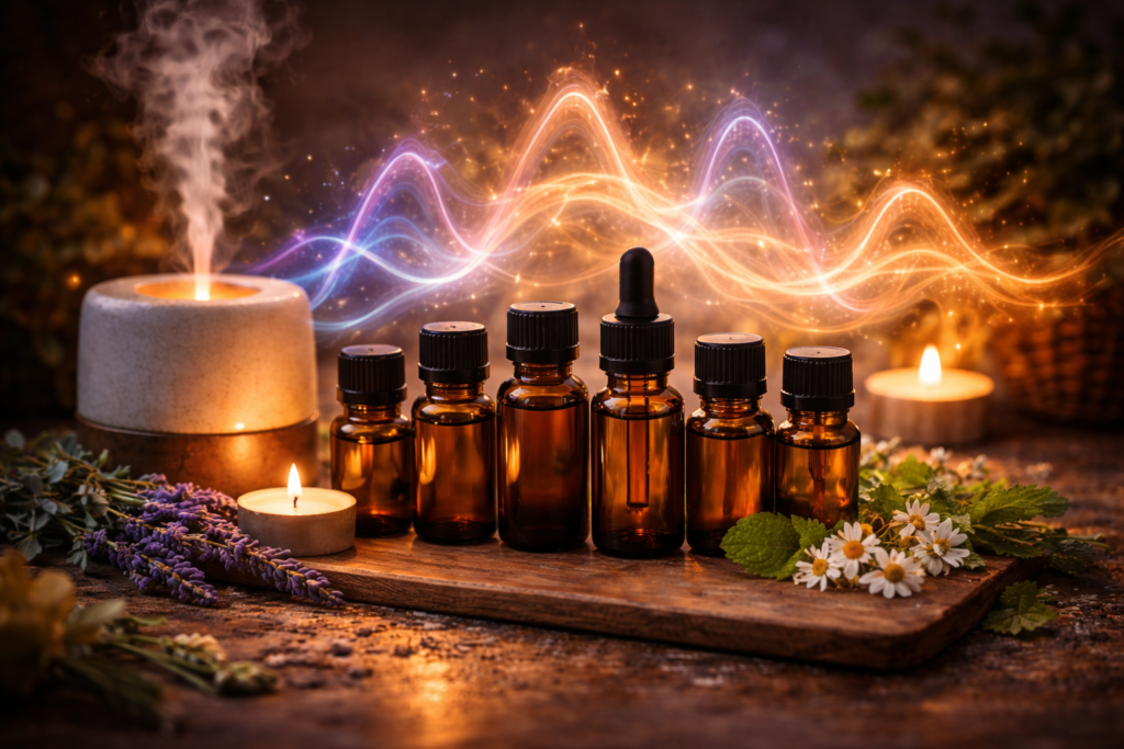 O Poder das Frequências na Aromaterapia